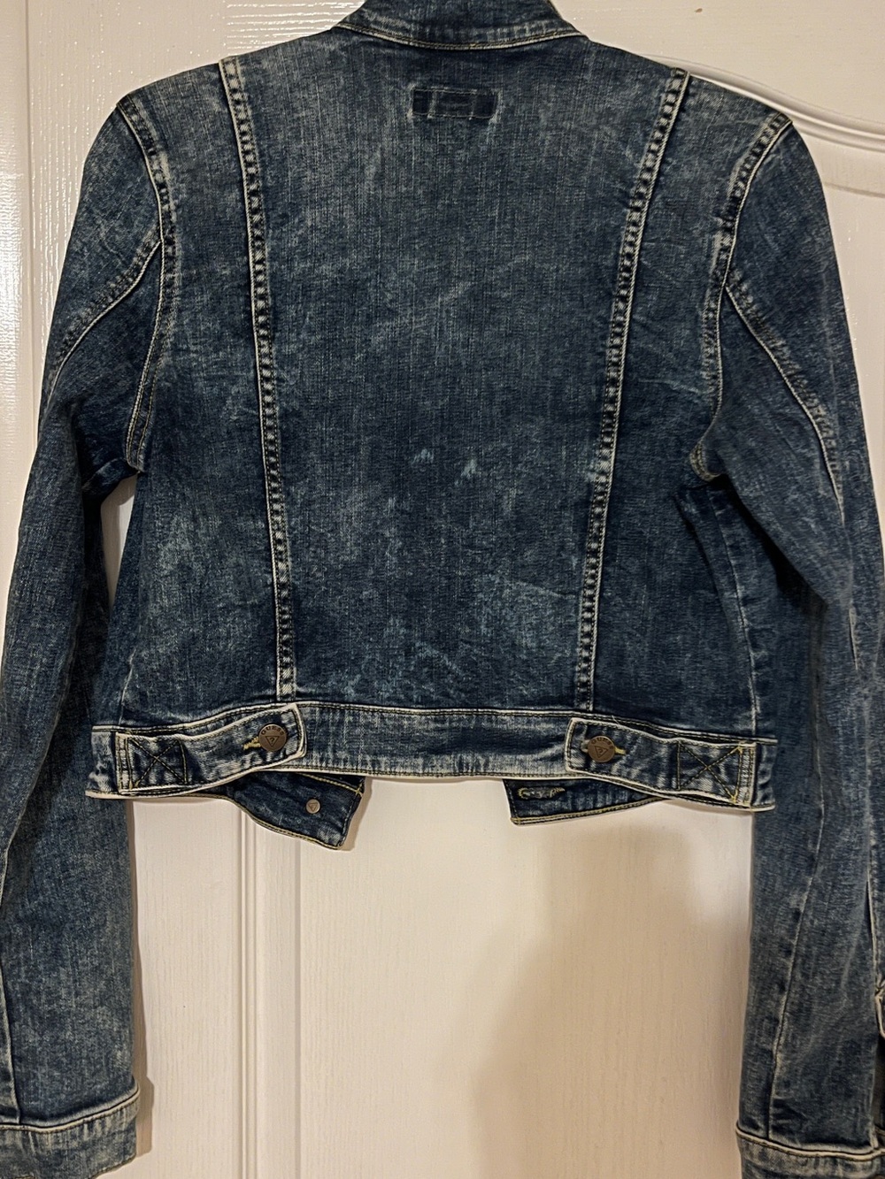 Guess Women's Dark Blue Denim Jacket